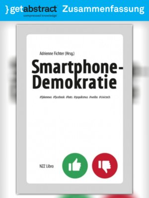 cover image of Smartphone-Demokratie (Zusammenfassung)